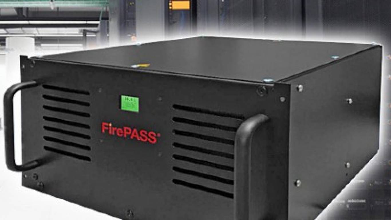 The world's first rack mounted fire prevention system by FirePASS