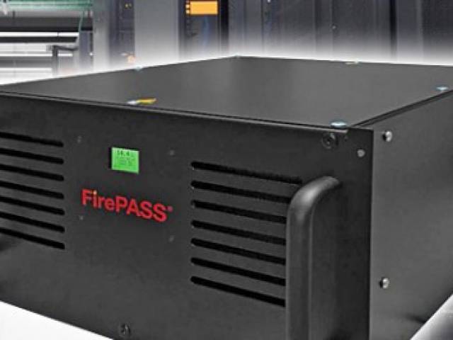 The world's first rack mounted fire prevention system by FirePASS