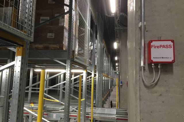 Warehouse fire protection