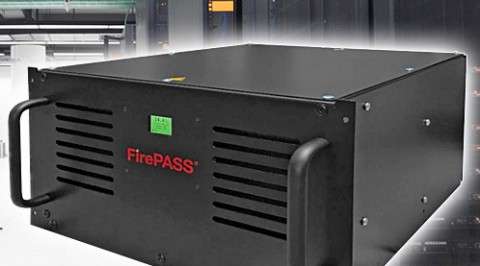 The world's first rack mounted fire prevention system by FirePASS